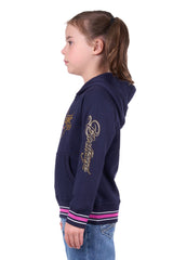 Bullzye Girl's Arden Pullover Hoodie - Dark Navy [Siz:6]