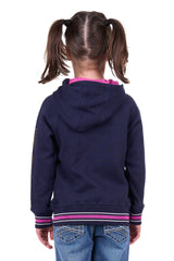 Bullzye Girl's Arden Pullover Hoodie - Dark Navy [Siz:8]