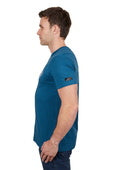 Pure Western Mens Todd Short Sleeve Tee - Denim [Siz:L]