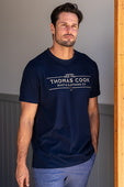 Thomas Cook Mens Tyler Short Sleeve Tee - Navy [Siz:S]