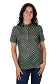 Thomas Cook Abbey Short Sleeve Shirt - Khaki [Siz:12]