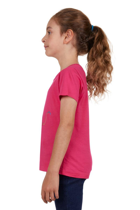 Thomas Cook Girls Willow Short Sleeve Tee - Bright Rose [Siz:6]