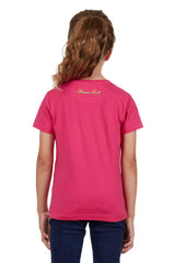 Thomas Cook Girls Willow Short Sleeve Tee - Bright Rose [Siz:8]