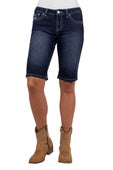 Pure Western Womens Serena Short - Texas Sky [Siz:16]