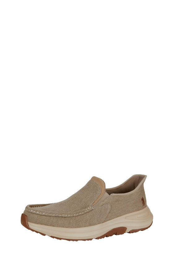 Thomas Cook Mens Mitch Comfort Shoe - Beige [Siz:12]
