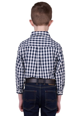 Hard Slog Kids Dell Long Sleeve Shirt 1/2 PLKT [Siz:2]