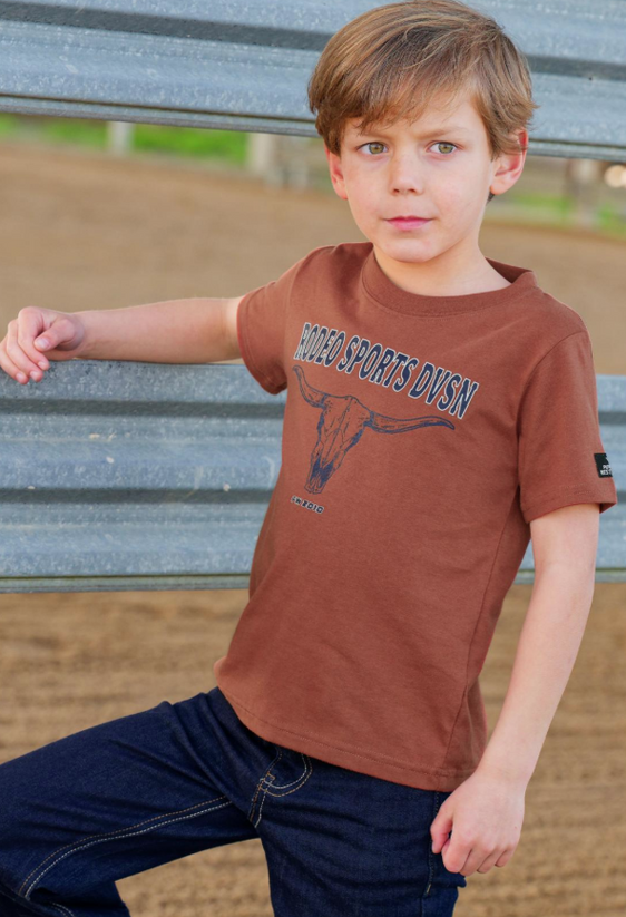 Pure Western Boys Mack Short Sleeve Tee [Siz:2]