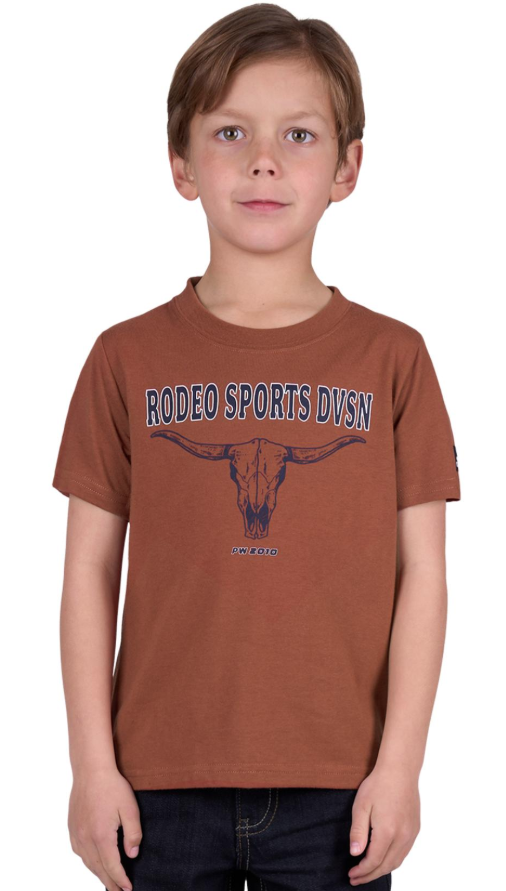 Pure Western Boys Mack Short Sleeve Tee [Siz:2]
