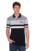 Pure Western Mens Shane Short Sleeve Polo - Black [Siz:S]