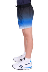 Pure Western Boys Phillip Boardshort - Black/Royal [Siz:4]