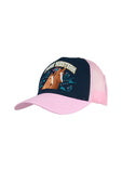Pure Western Kids Aleisa Trucker Cap - Navy/Pink