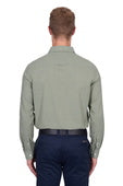 Thomas Cook Mens TC Linen Long Sleeve Shirt - Sage [Siz:S]