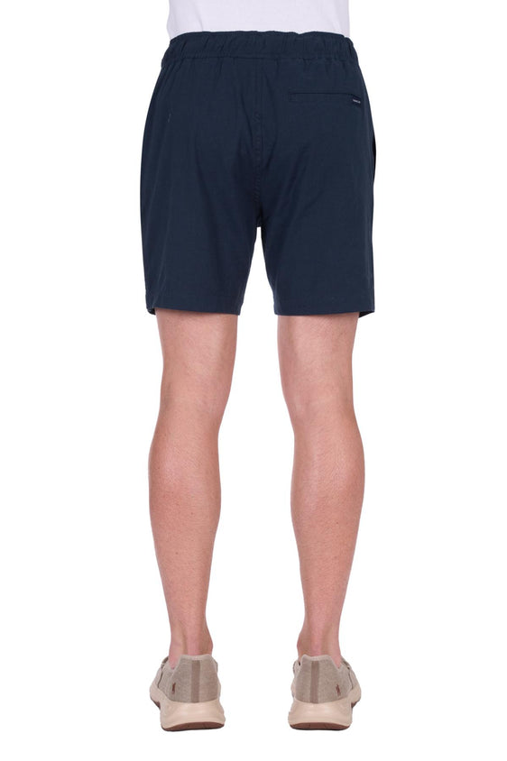 Thomas Cook Mens Felix Linen Short - Navy [Siz:S]