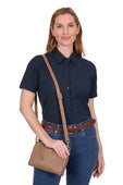 Thomas Cook Womens Cynthia Short Sleeve Shirt - Navy [Siz:8]