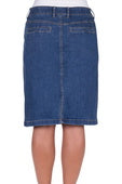 Thomas Cook Womens Lucy Denim Skirt - Mid Wash [Siz:8]