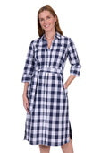 Thomas Cook Womens Bella Shirt Dress - Navy [Siz:8]