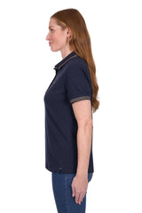 Thomas Cook Womens Lauren Short Sleeve Polo - Navy [Siz:10]