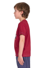 Thomas Cook Boys Nicholas Short Sleeve Tee - Red [Siz:4]