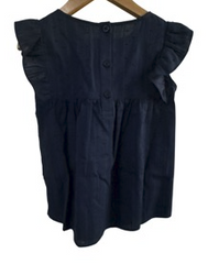 Thomas Cook Girls Isla S/S Blouse [Col:Navy Siz:14]