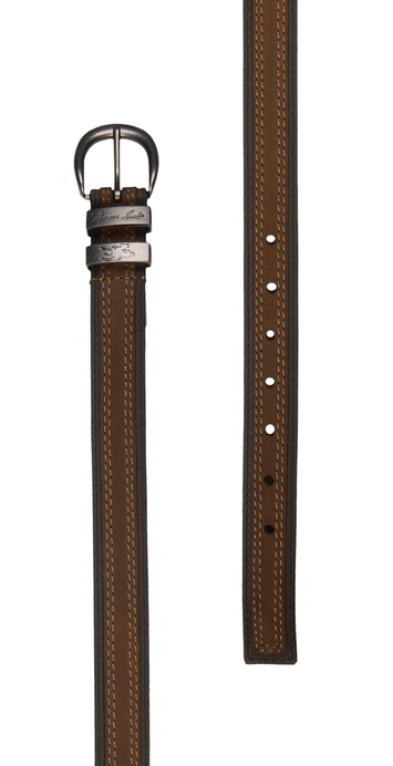 Thomas Cook Belt, Delaney - Tan/Chocolate [Siz:M]