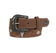 Pure Western Kids Belt, Hallie - Tan [Siz:XS]