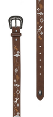 Pure Western Kids Belt, Hallie - Tan [Siz:XS]