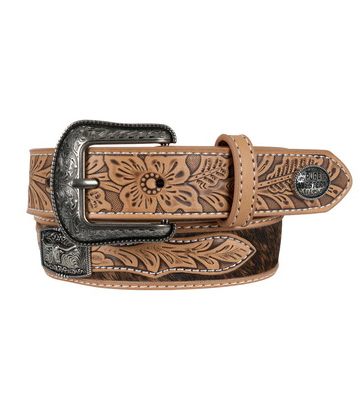 Pure Western Kids Belt, Andre - Light Tan [Siz:XS]