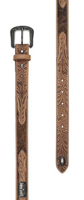 Pure Western Kids Belt, Andre - Light Tan [Siz:XS]