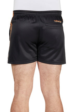 Bullzye Mens Bullring Sports Short - Black/Orange [Siz:S]
