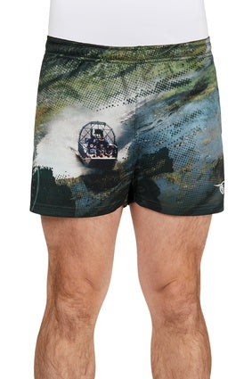 Bullzye Mens Rowdy Sports Shorts [Siz:S]