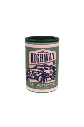 Bullzye Highway Stubby Holder - Moss