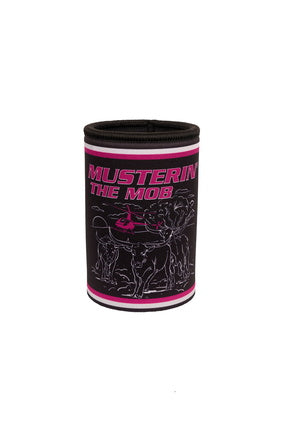 Bullzye Muster Stubby Holder - Black