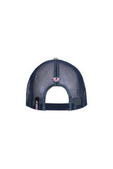 Bullzye Eleanor HP Trucker Cap - Moss/Pink