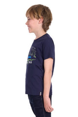 Bullzye Boys Original Short Sleeve Tee - Navy [Siz:4]