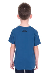 Pure Western Boy’s Rodeo Short Sleeve Tee - Denim [Siz:4]