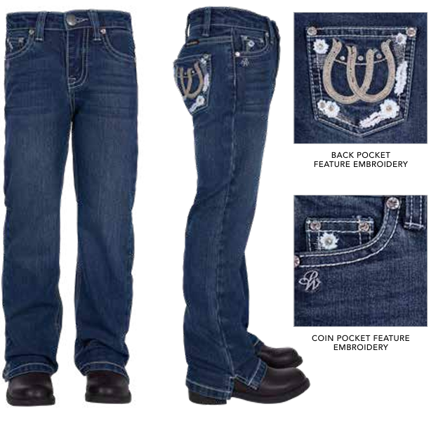 Pure Western Girls Louisa Jeans Straight Leg [Siz:2]