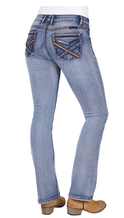 Pure Western Womens Emily Bootcut Jeans [Siz:6]