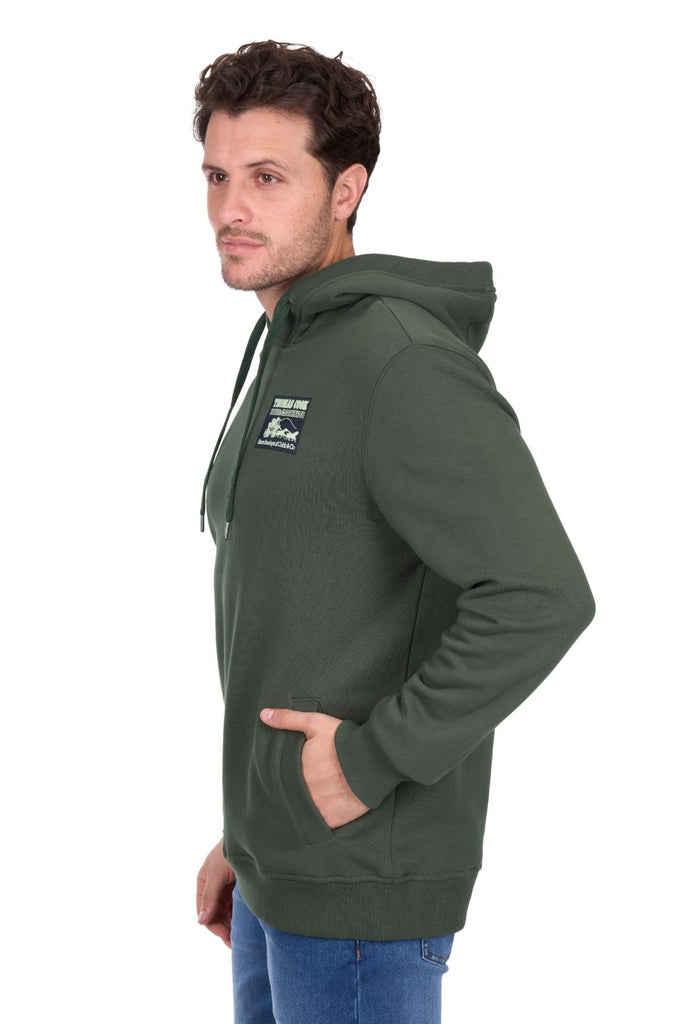 Thomas Cook Men's Heritage Cob and Co Pullover Hoodie - Green [Siz:S]