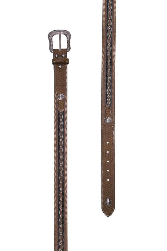 PURE WESTERN KYLON UNISEX BLT - Tan [Siz:Small]