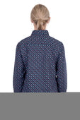Thomas Cook Hard Slog Womens Fiora 1/2 PLKT LS Shirt - Navy [Siz:8]