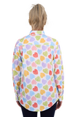 Hard Slog Womens Polly 1/2 Plkt LS Shirt - Multi [Siz:8]