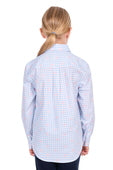 Hard Slog Kids Lillia 1/2 Plkt LS Shirt - PB/Pink [Siz:4]