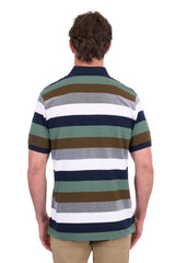 Thomas Cook Men's Wayne 1Pkt SS Polo - Tan/Sage [Siz:S]