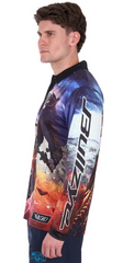 Bullzye Mens Eben LS Tee
