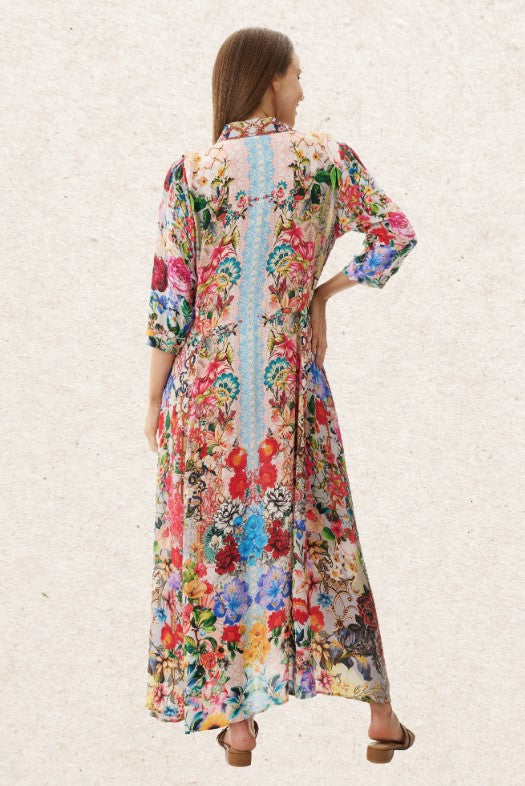 Givoni Daisy Collared Print Dress [Siz:8]