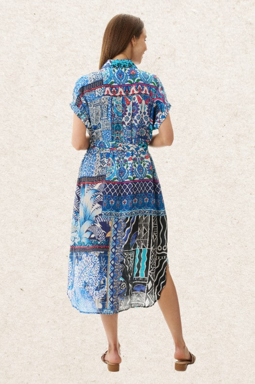 Givoni Womens Pasque Print Dress [Siz:8]