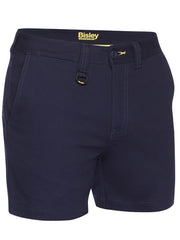 Stretch Cotton Drill Cargo Short BSHC1008 [Col:Navy Siz:97R]