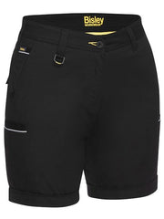 Women's Stretch Cotton Short BSHL1015 [Col:Black Siz:18]