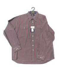 Bisley Mens Long Sleeve Shirt - Casual BUR [Siz:3XL]