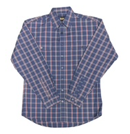 Bisley Long Sleeve Shirt - Blue Check [Siz:S]